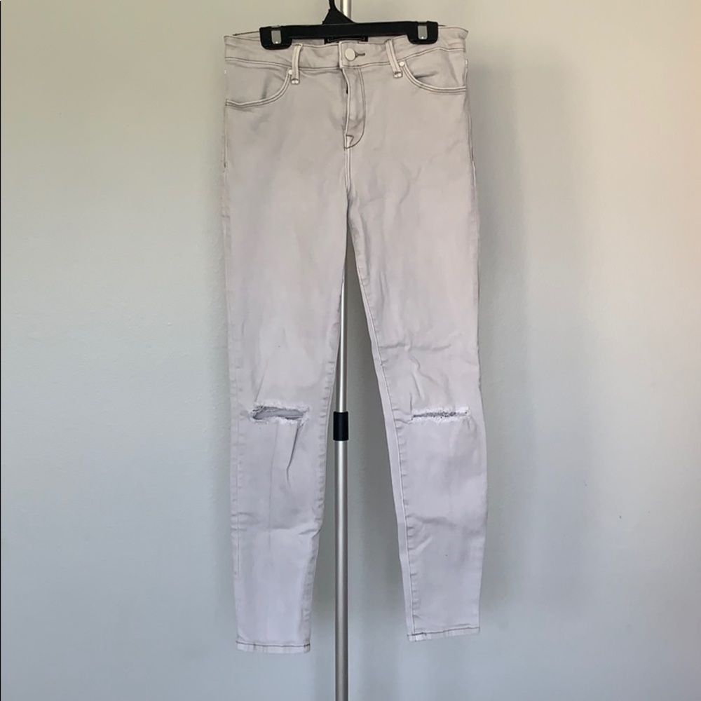 Abercrombie & Fitch Light Gray Skinny Jeans